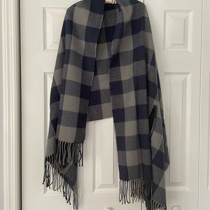 Plaid Cape / Wrap